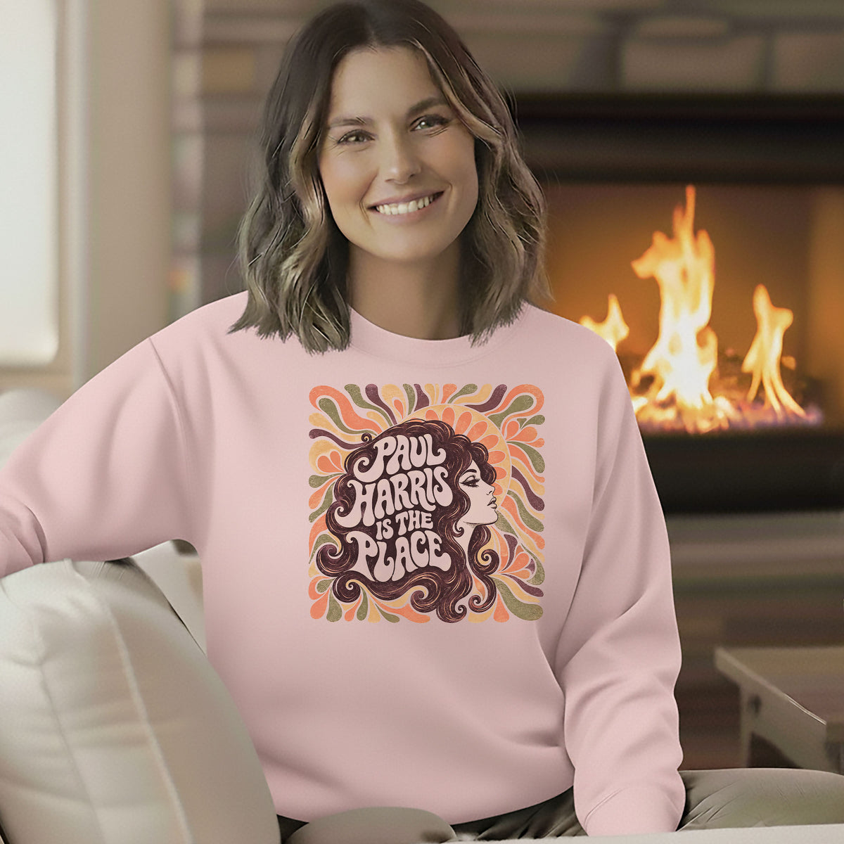 Paul Harris Is The Place – Vintage Indiana Gildan 18000 Sweatshirt