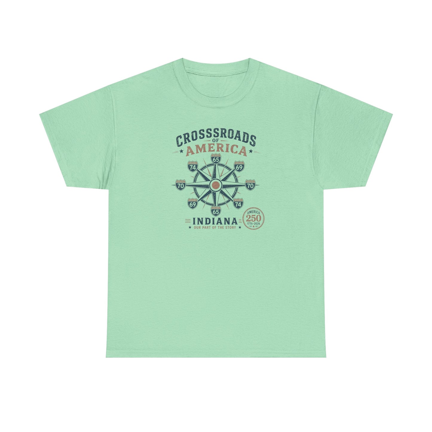 Crossroads of America Indiana T-Shirt