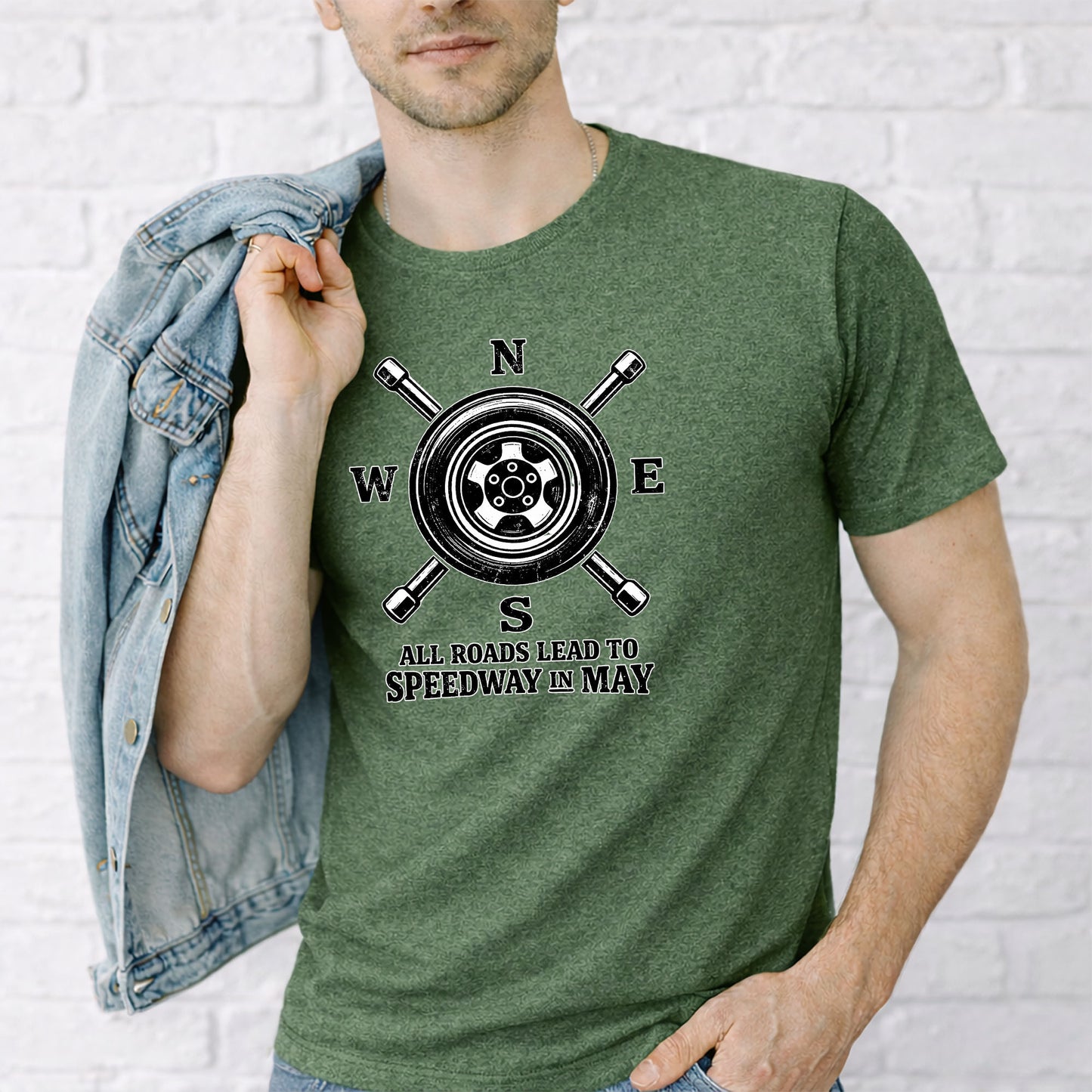All Roads Lead to Speedway T-Shirt