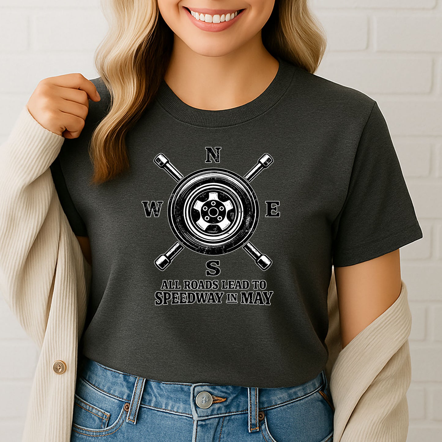 All Roads Lead to Speedway T-Shirt