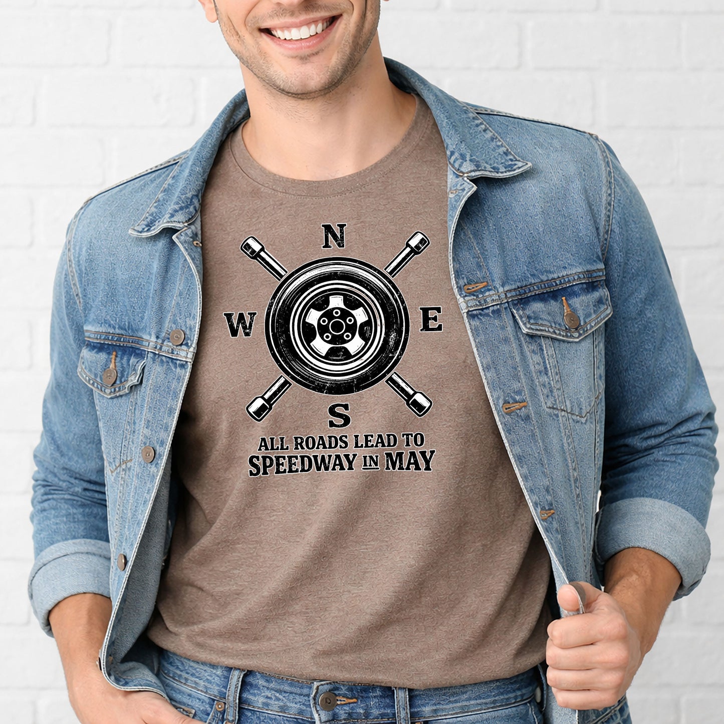 All Roads Lead to Speedway T-Shirt