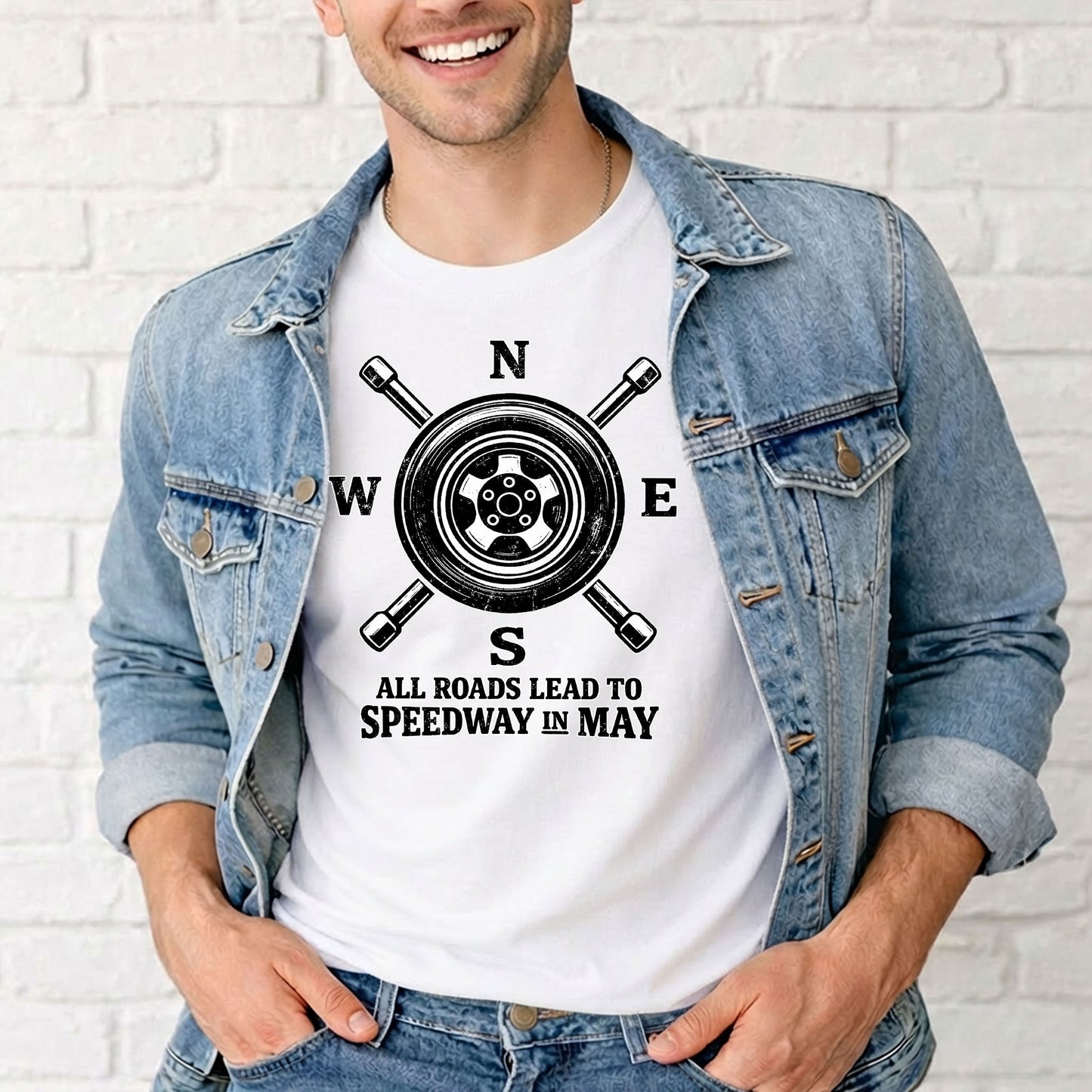 All Roads Lead to Speedway T-Shirt