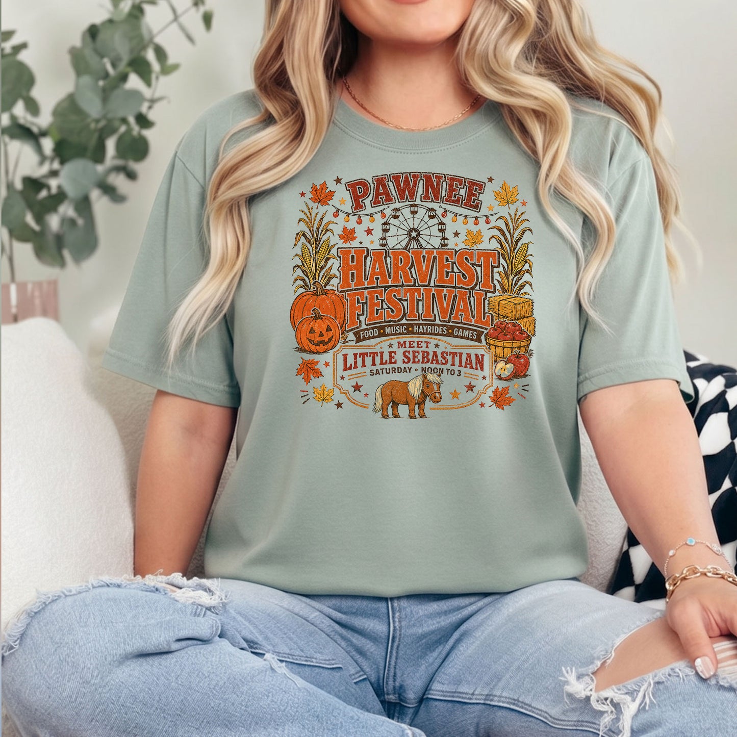 Pawnee Harvest Festival | Comfort Colors 1717 T-Shirt