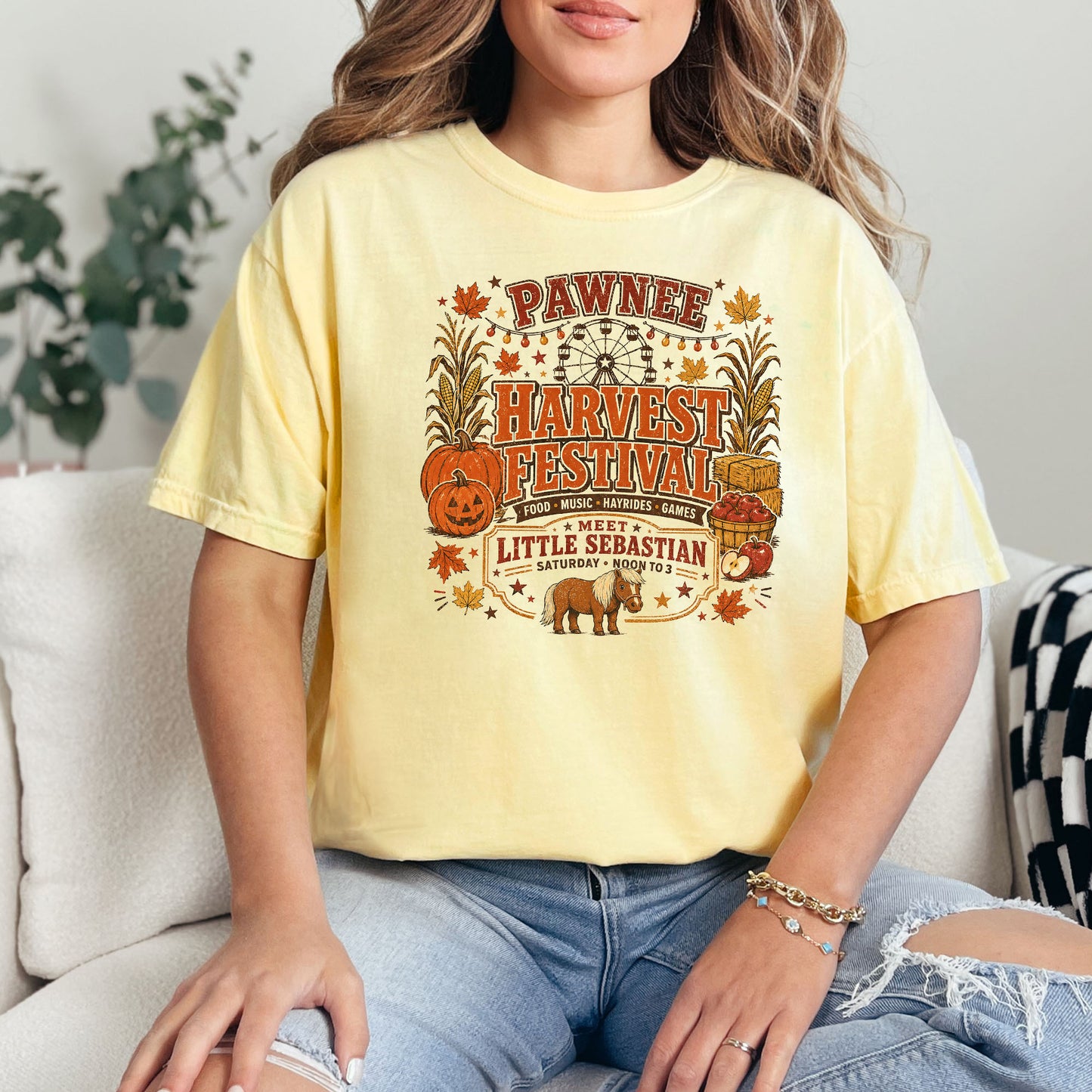 Pawnee Harvest Festival | Comfort Colors 1717 T-Shirt