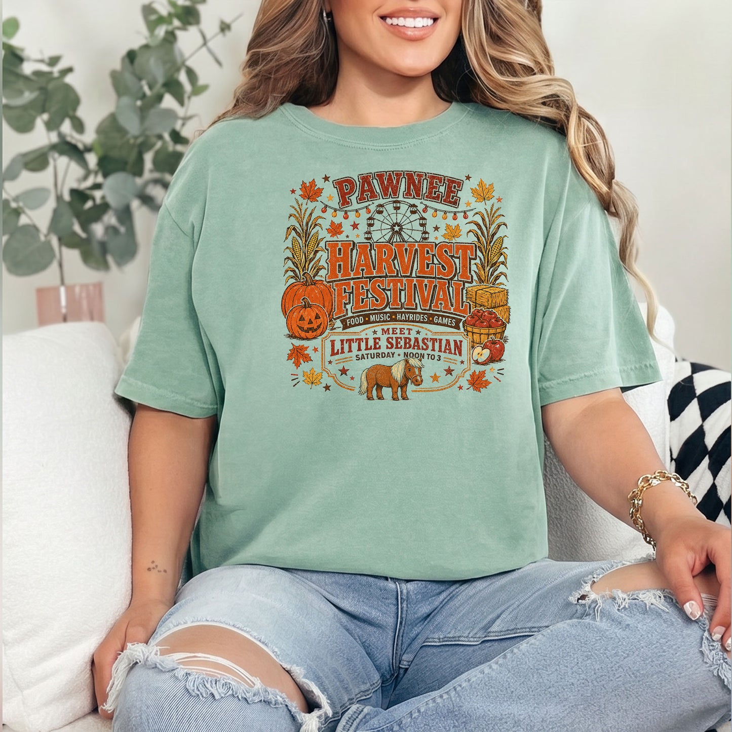 Pawnee Harvest Festival | Comfort Colors 1717 T-Shirt