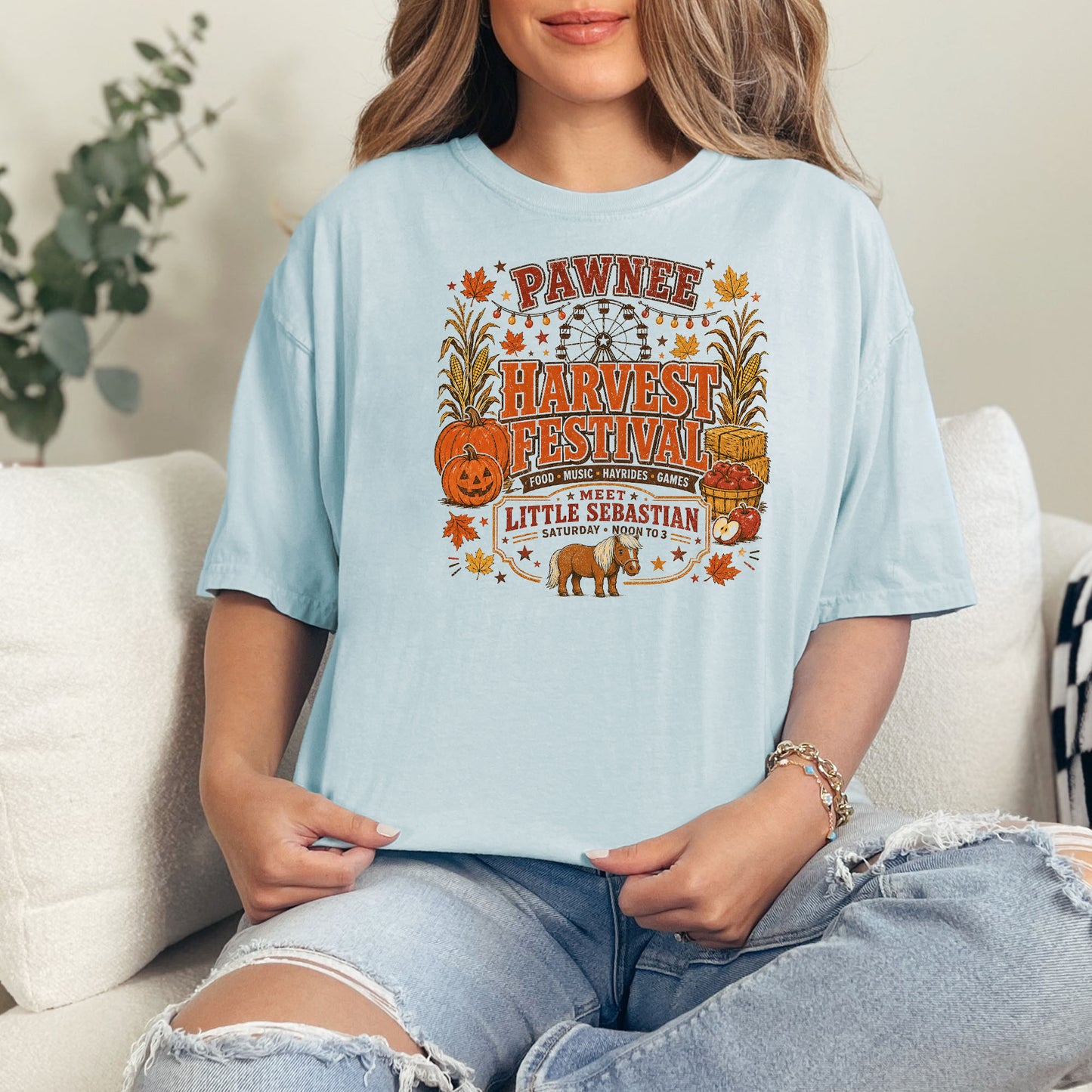 Pawnee Harvest Festival | Comfort Colors 1717 T-Shirt