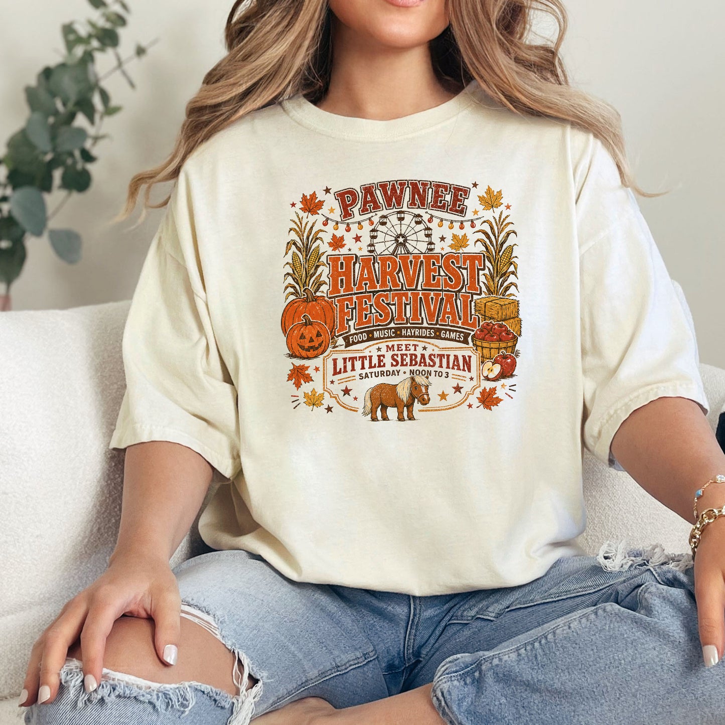 Pawnee Harvest Festival | Comfort Colors 1717 T-Shirt