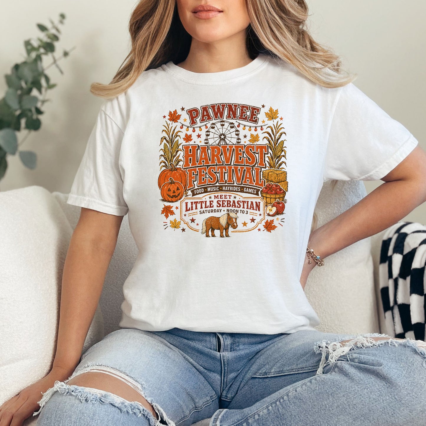 Pawnee Harvest Festival | Comfort Colors 1717 T-Shirt