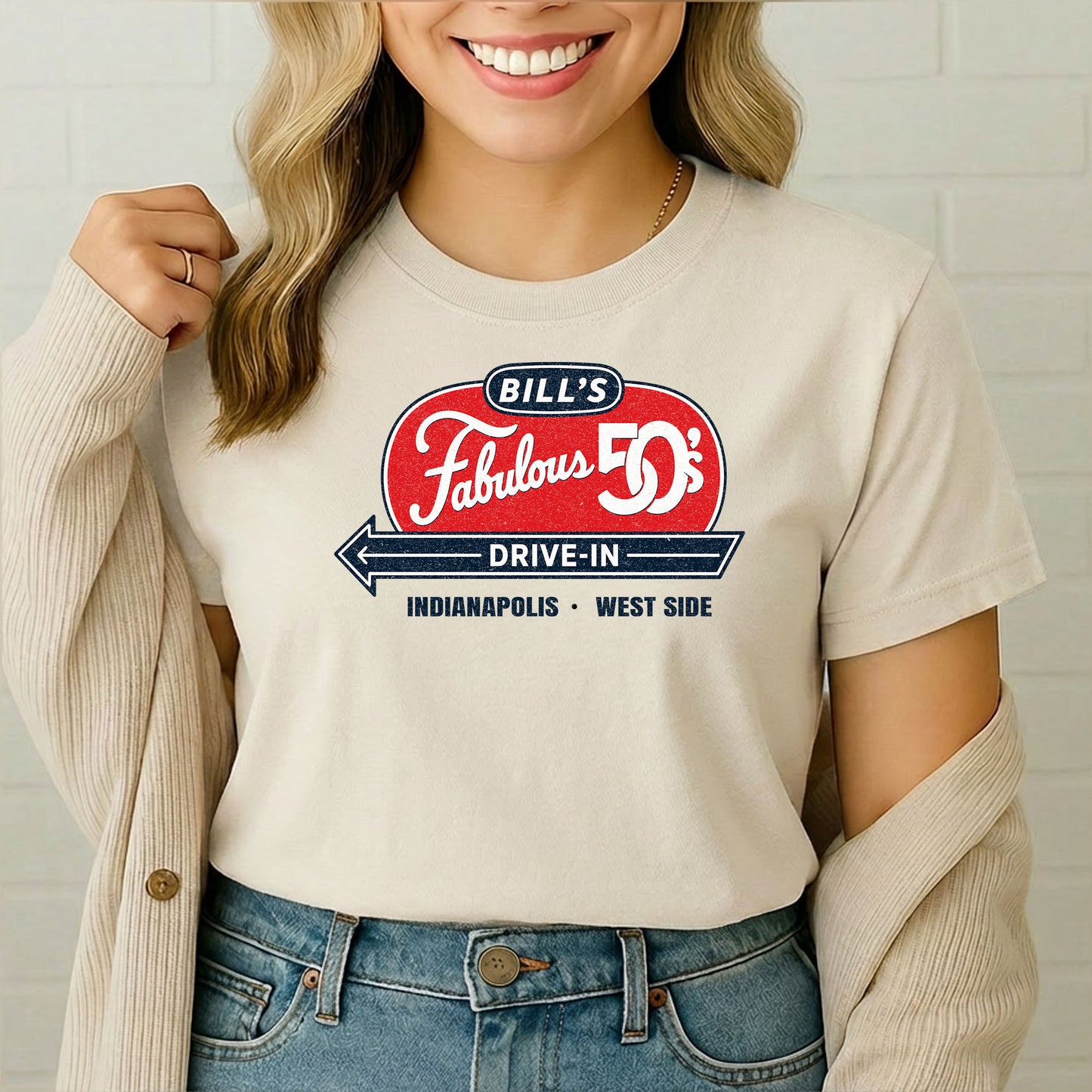 Bill's Fabulous 50's Drive-In T-Shirt