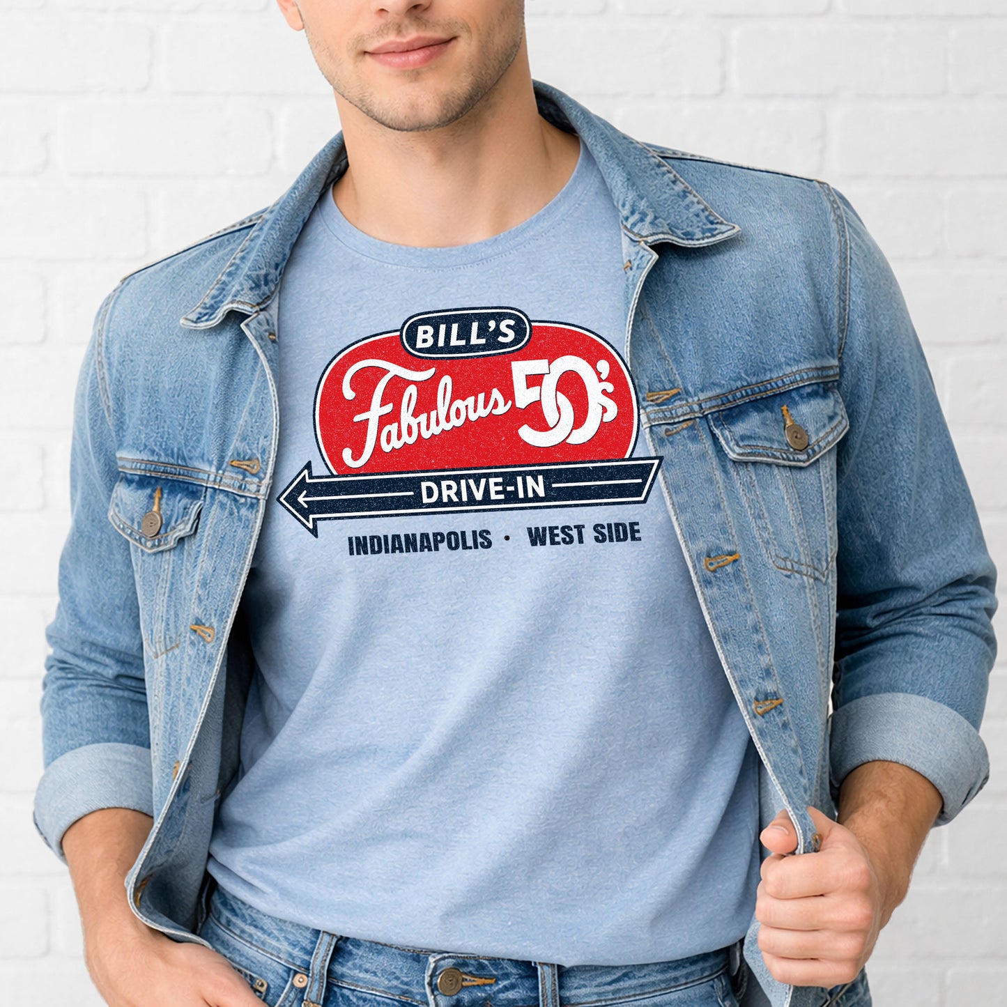 Bill's Fabulous 50's Drive-In T-Shirt