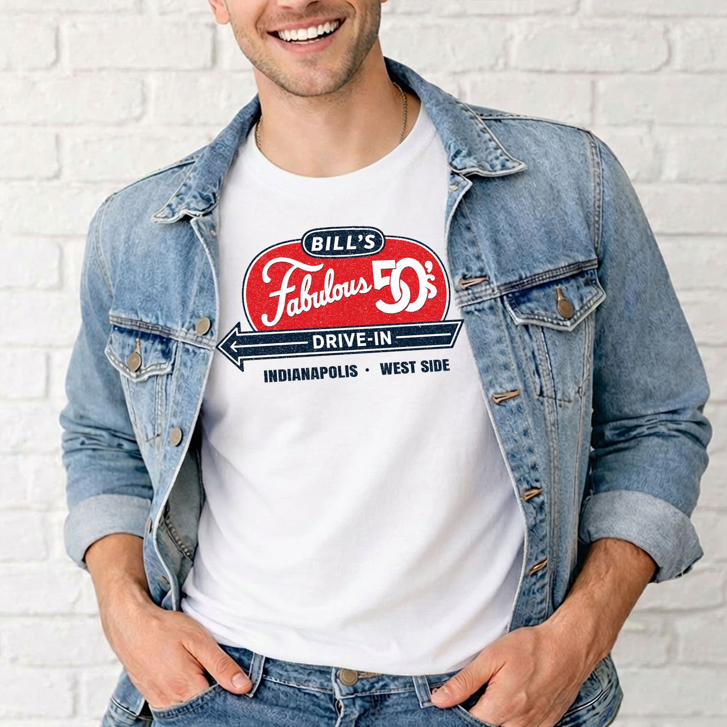 Bill's Fabulous 50's Drive-In T-Shirt
