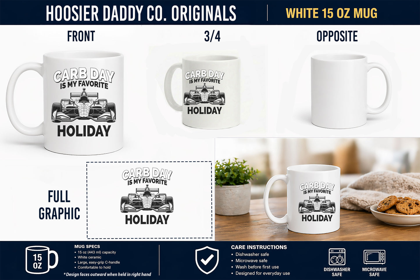 Carb Day Is My Favorite Holiday Coffee Mug