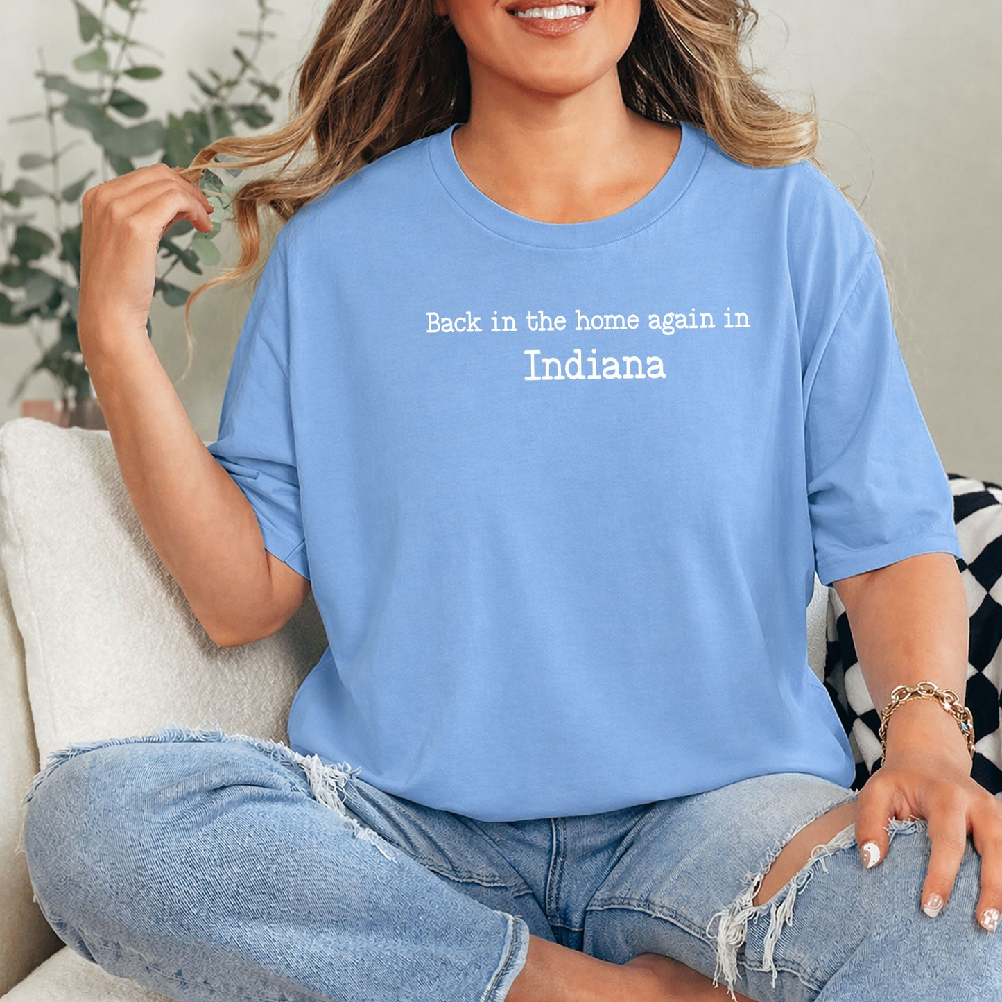 Back in the Home Again in Indiana Shirt