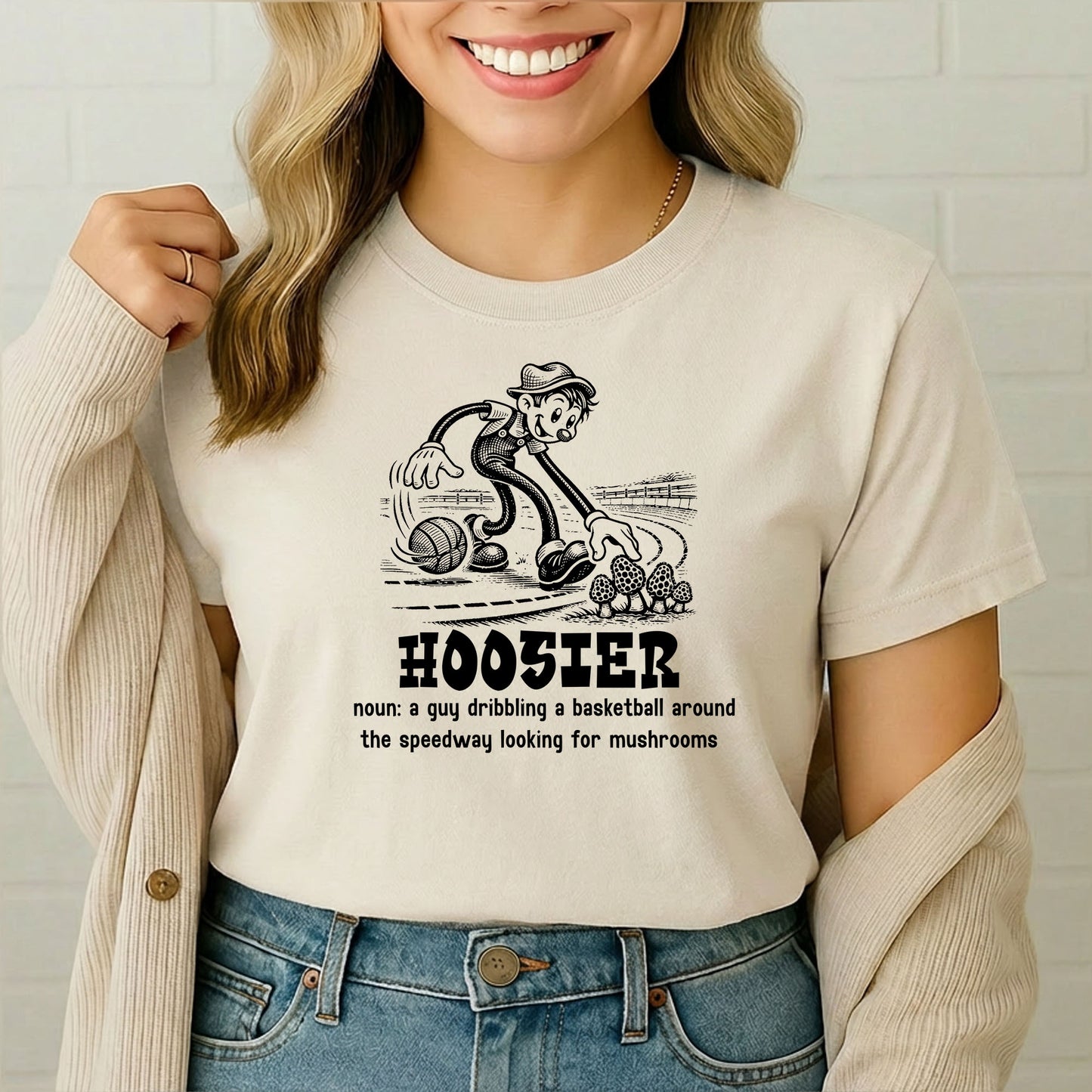 Definition of a Hoosier t-shirt