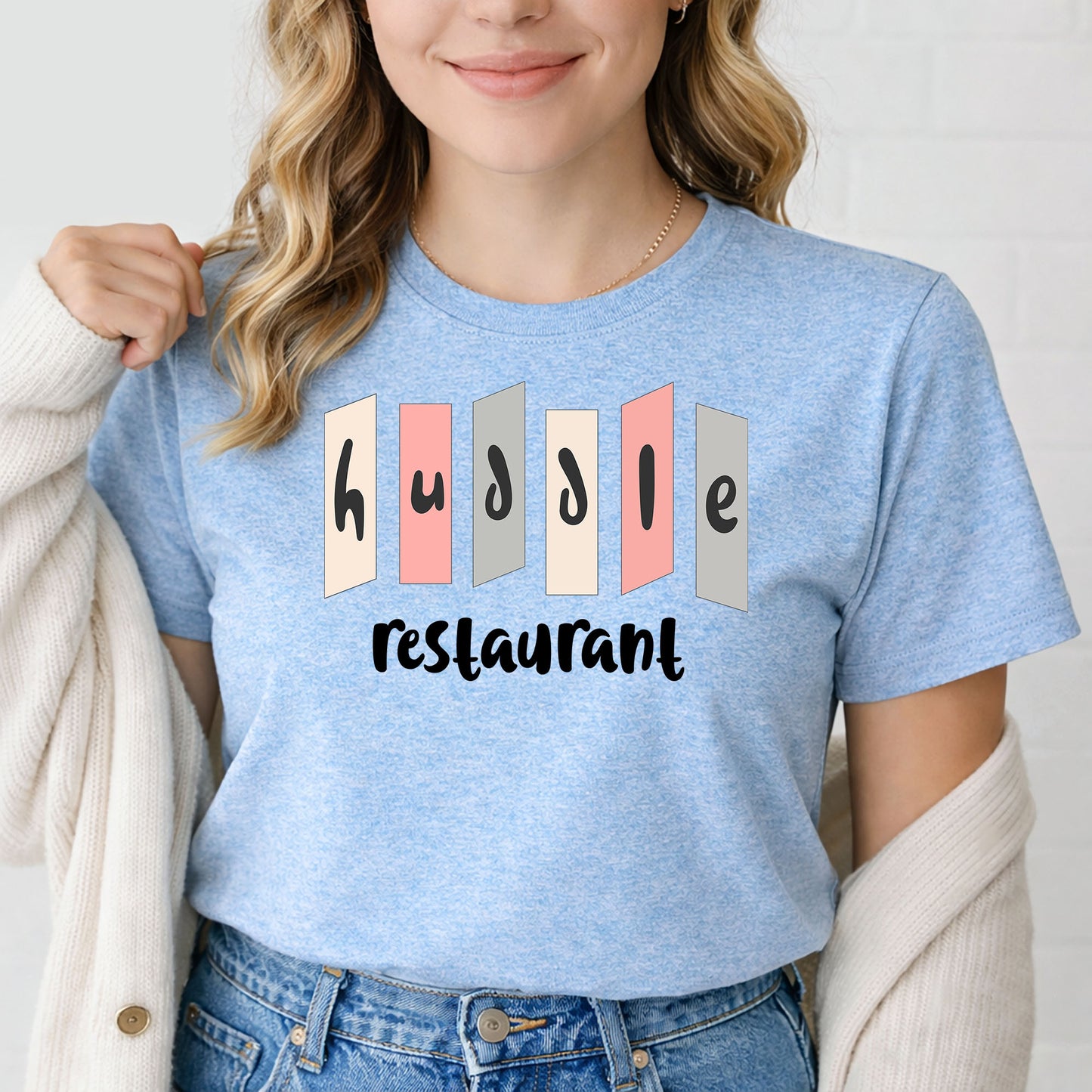 Huddle Restaurant Indianapolis Nostalgia T-Shirt