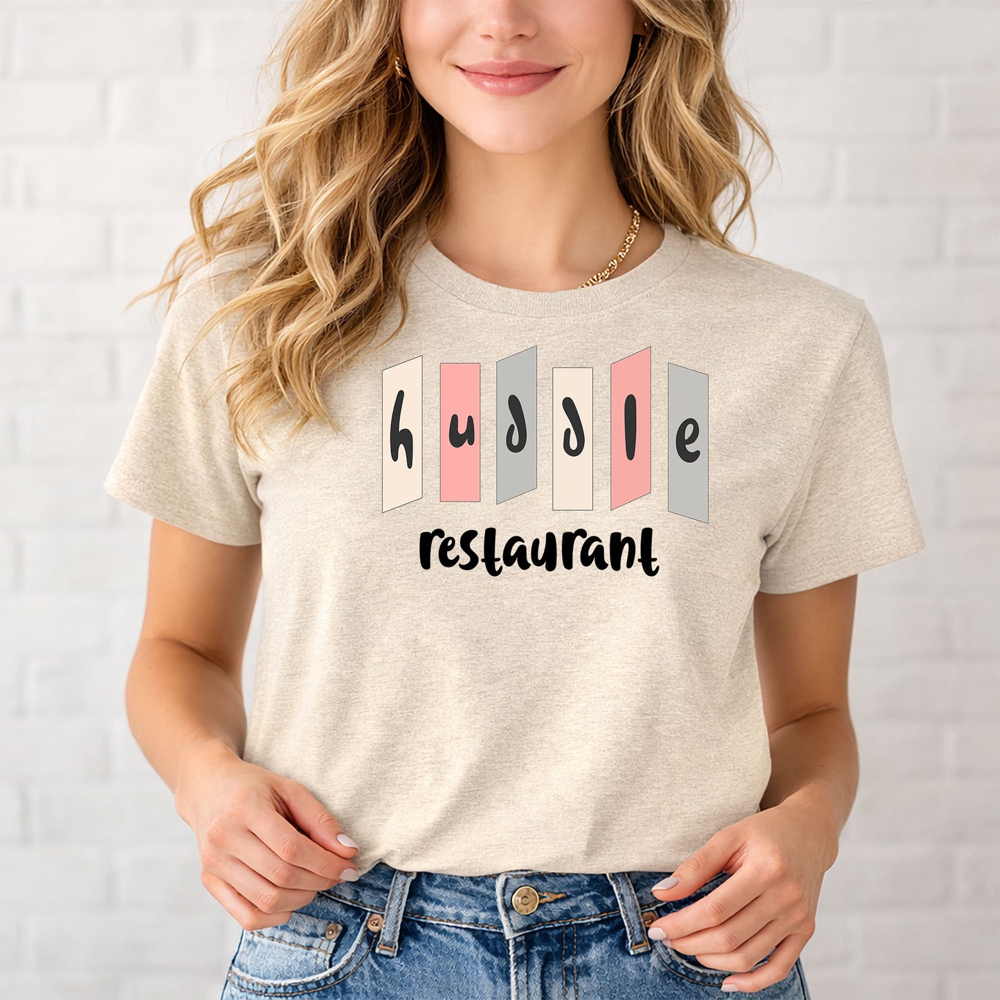 Huddle Restaurant Indianapolis Nostalgia T-Shirt