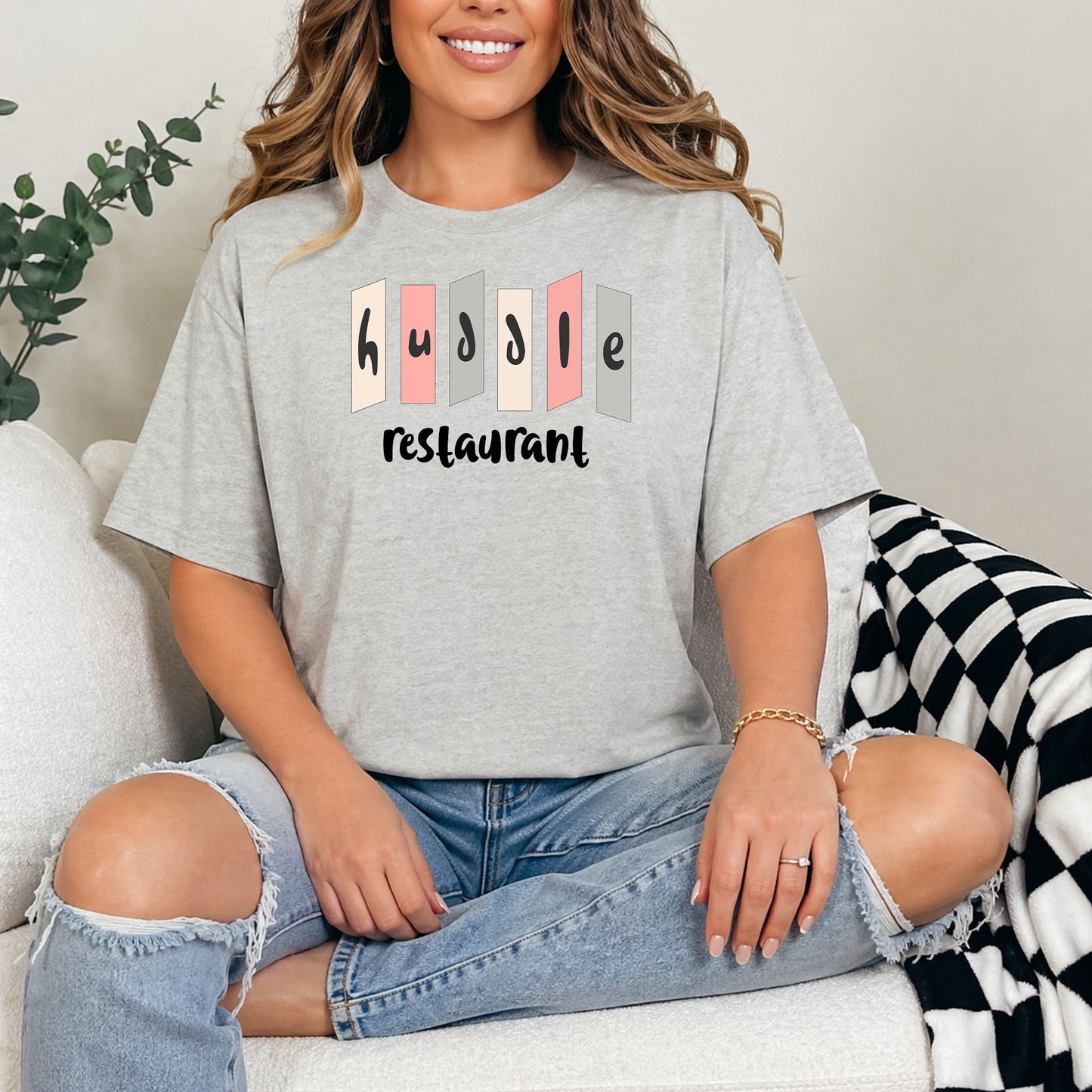 Huddle Restaurant Indianapolis Nostalgia T-Shirt