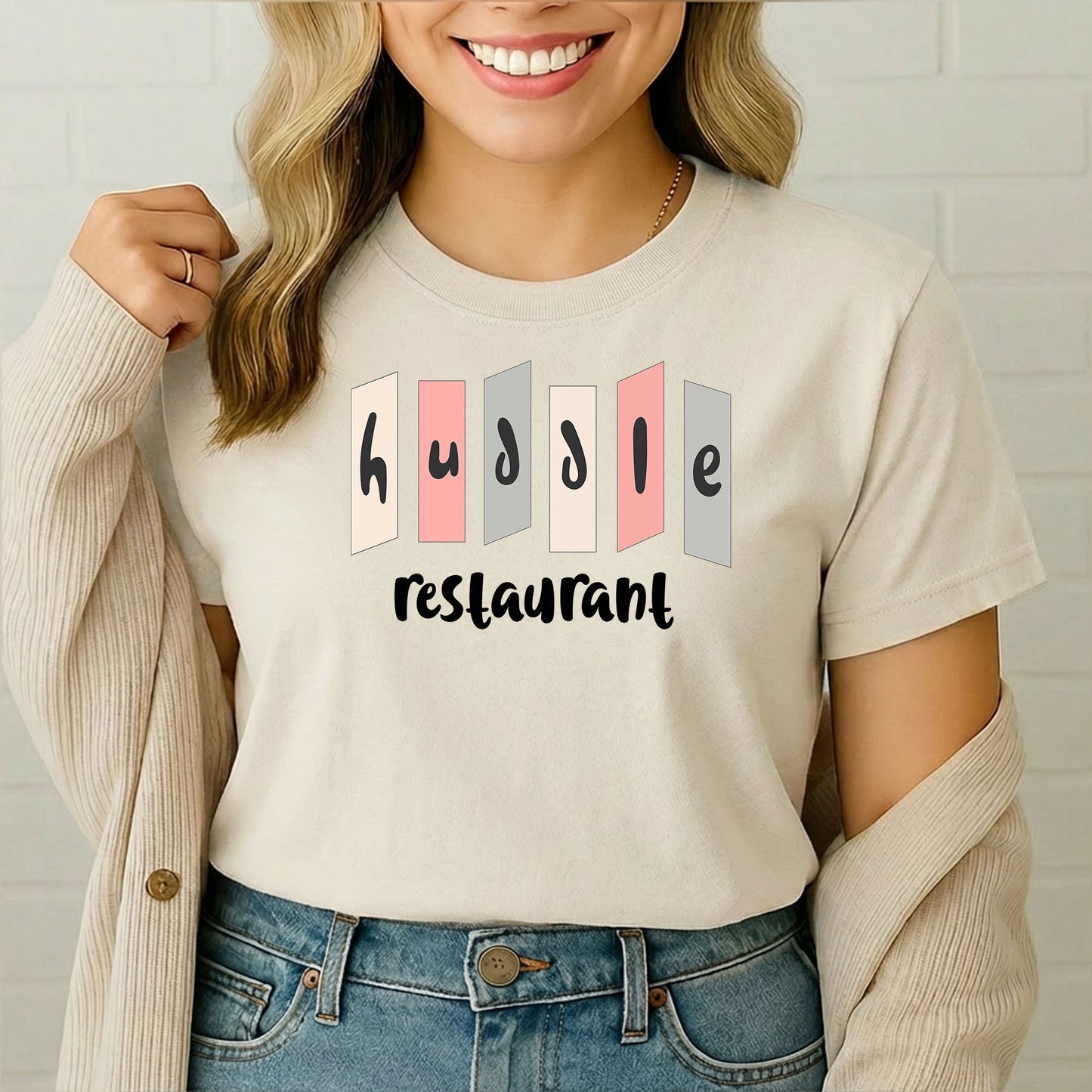 Huddle Restaurant Indianapolis Nostalgia T-Shirt