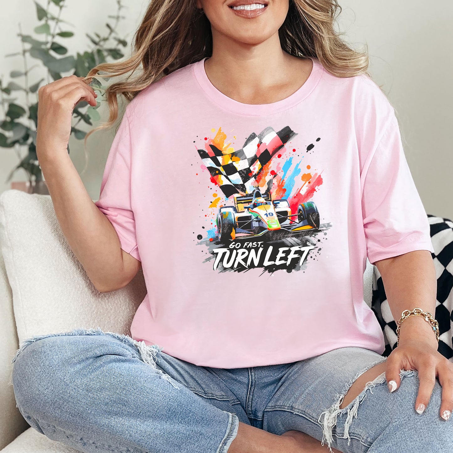 Go Fast Turn Left Shirt