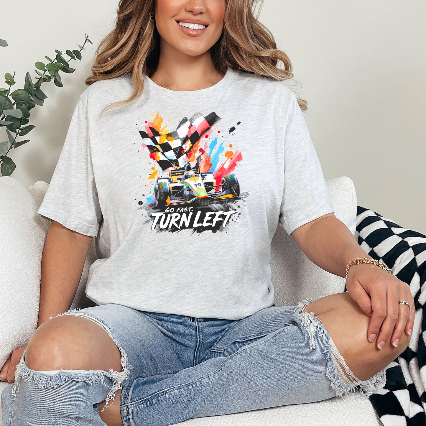 Go Fast Turn Left Shirt