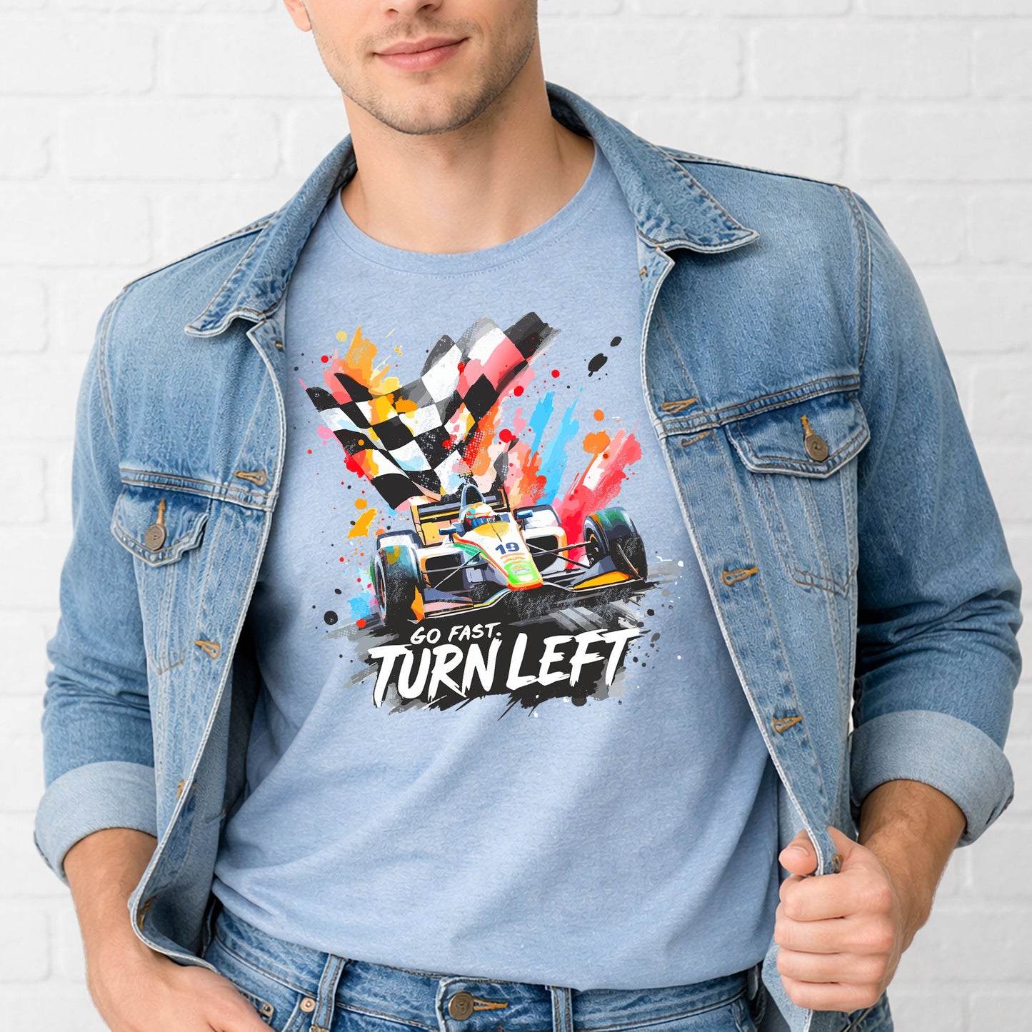 Go Fast Turn Left Shirt