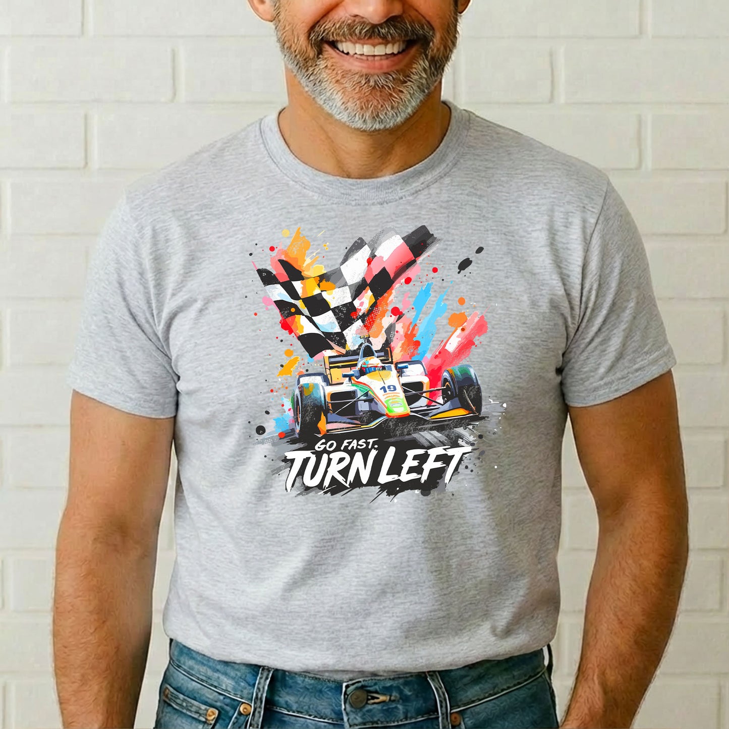 Go Fast Turn Left Shirt