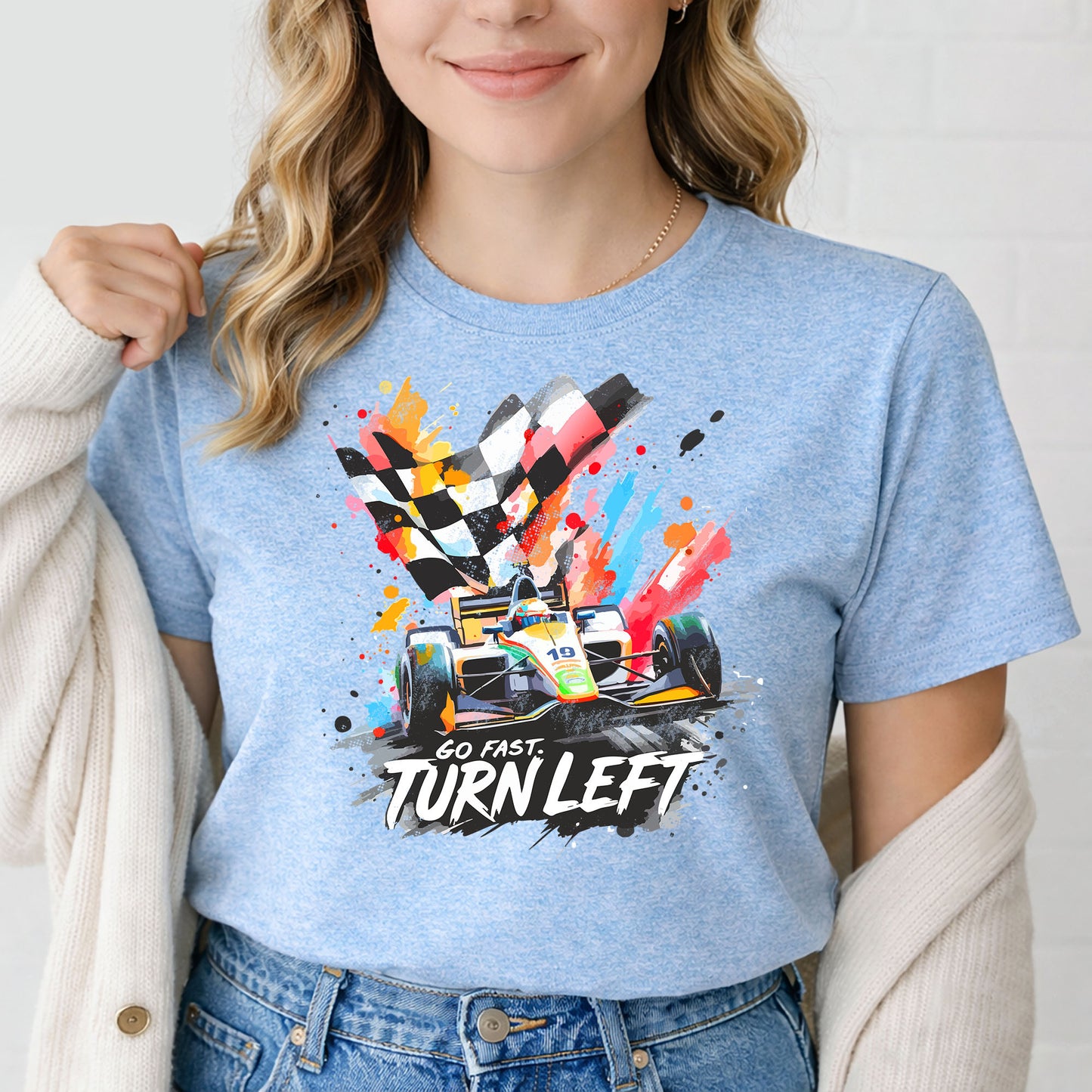Go Fast Turn Left Shirt