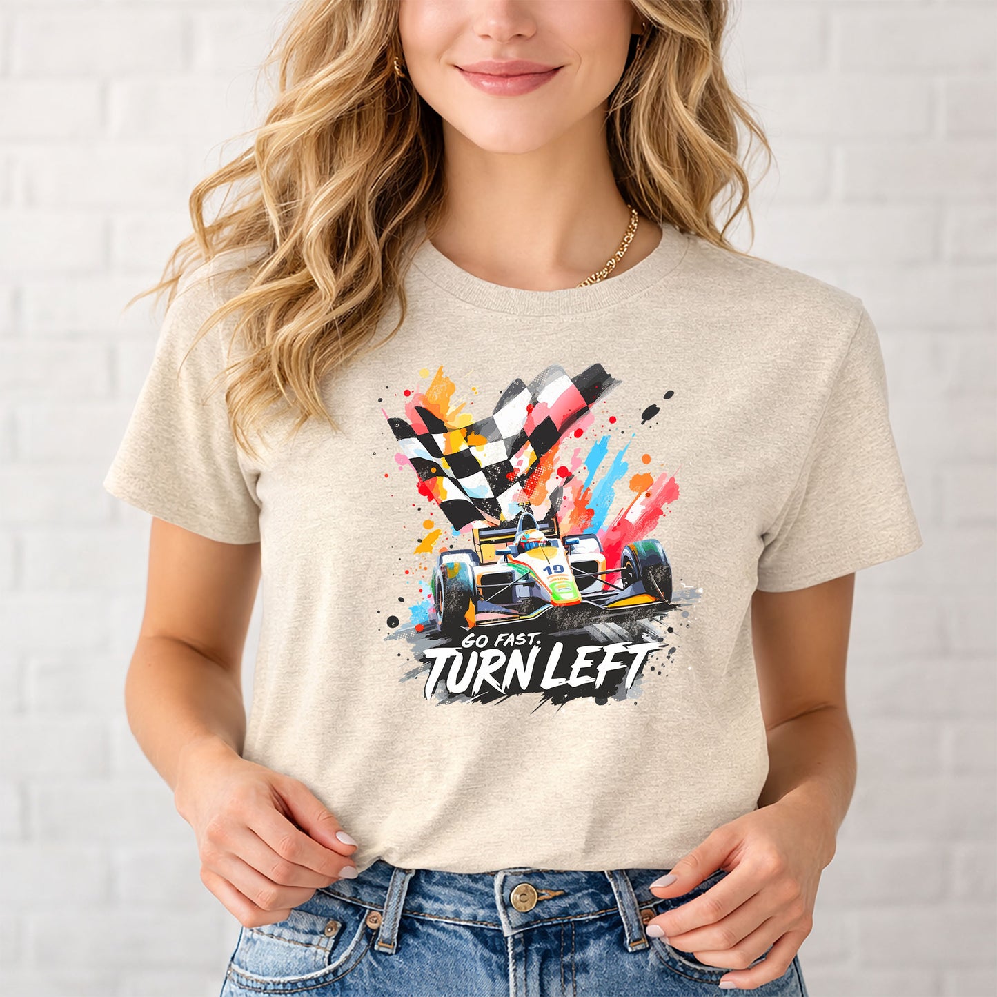 Go Fast Turn Left Shirt