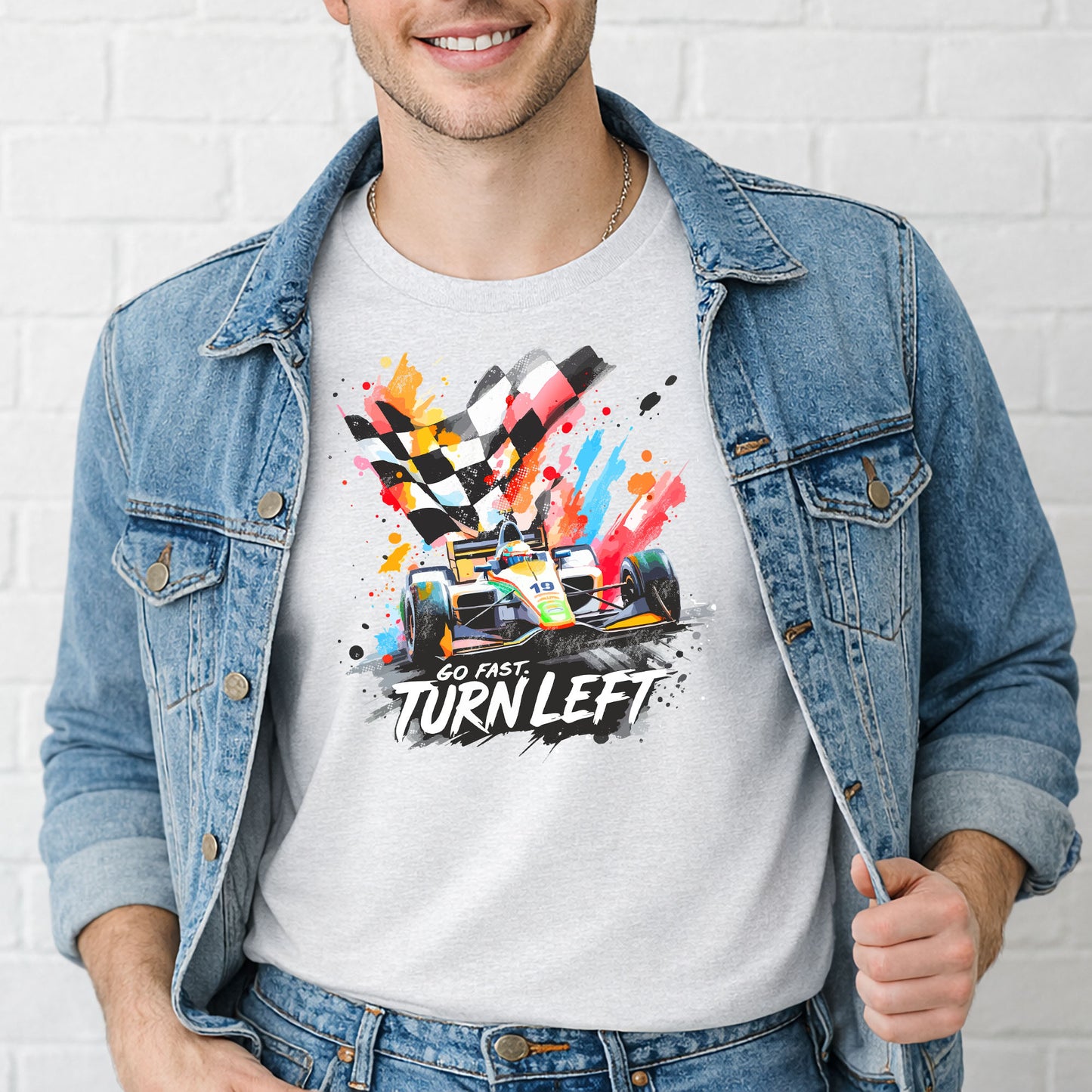 Go Fast Turn Left Shirt