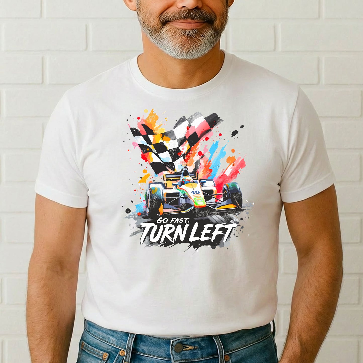 Go Fast Turn Left Shirt