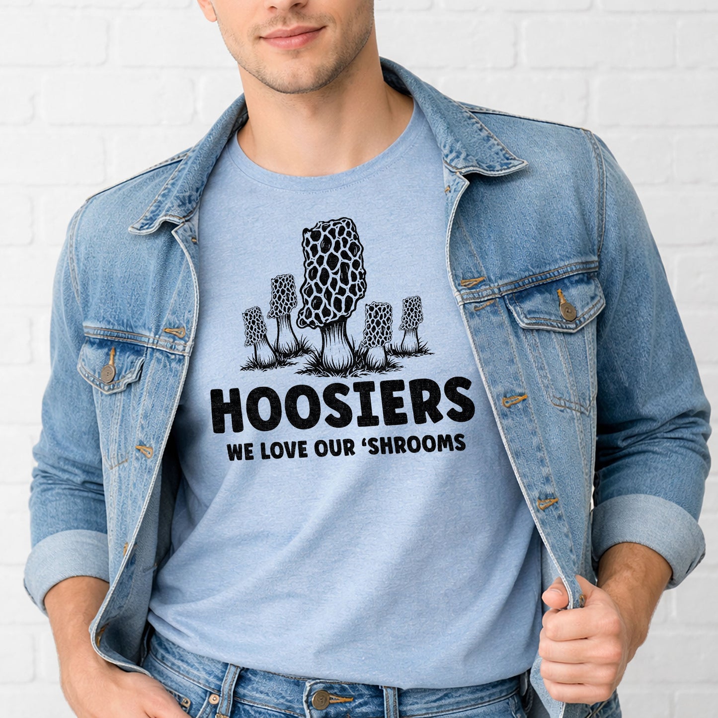 Hoosiers Love Morel Mushrooms T-Shirt