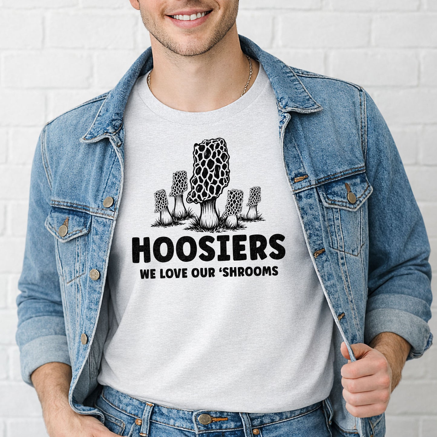 Hoosiers Love Morel Mushrooms T-Shirt