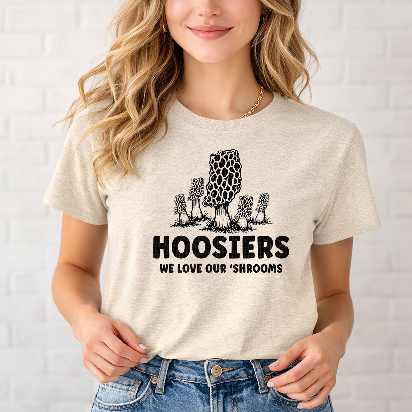 Hoosiers Love Morel Mushrooms T-Shirt