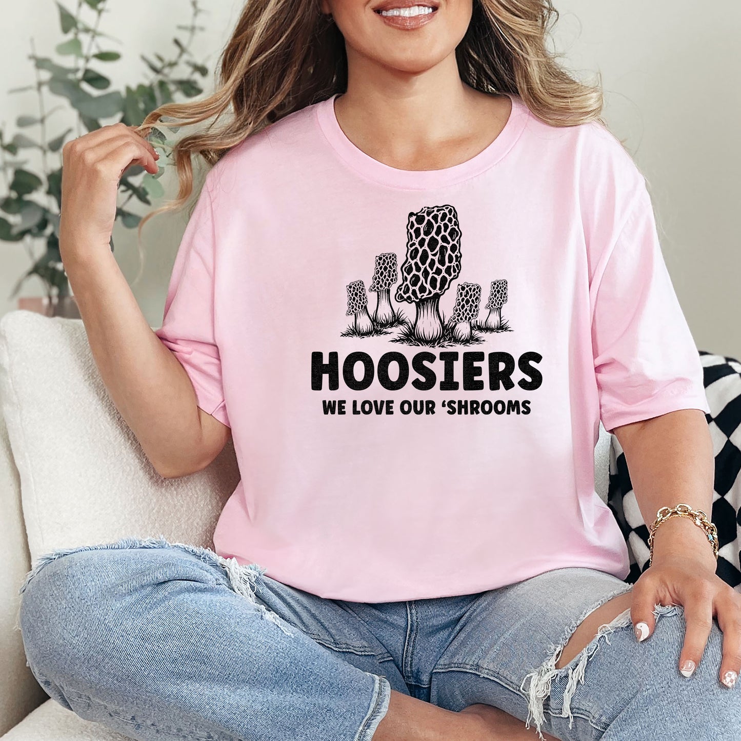 Hoosiers Love Morel Mushrooms T-Shirt