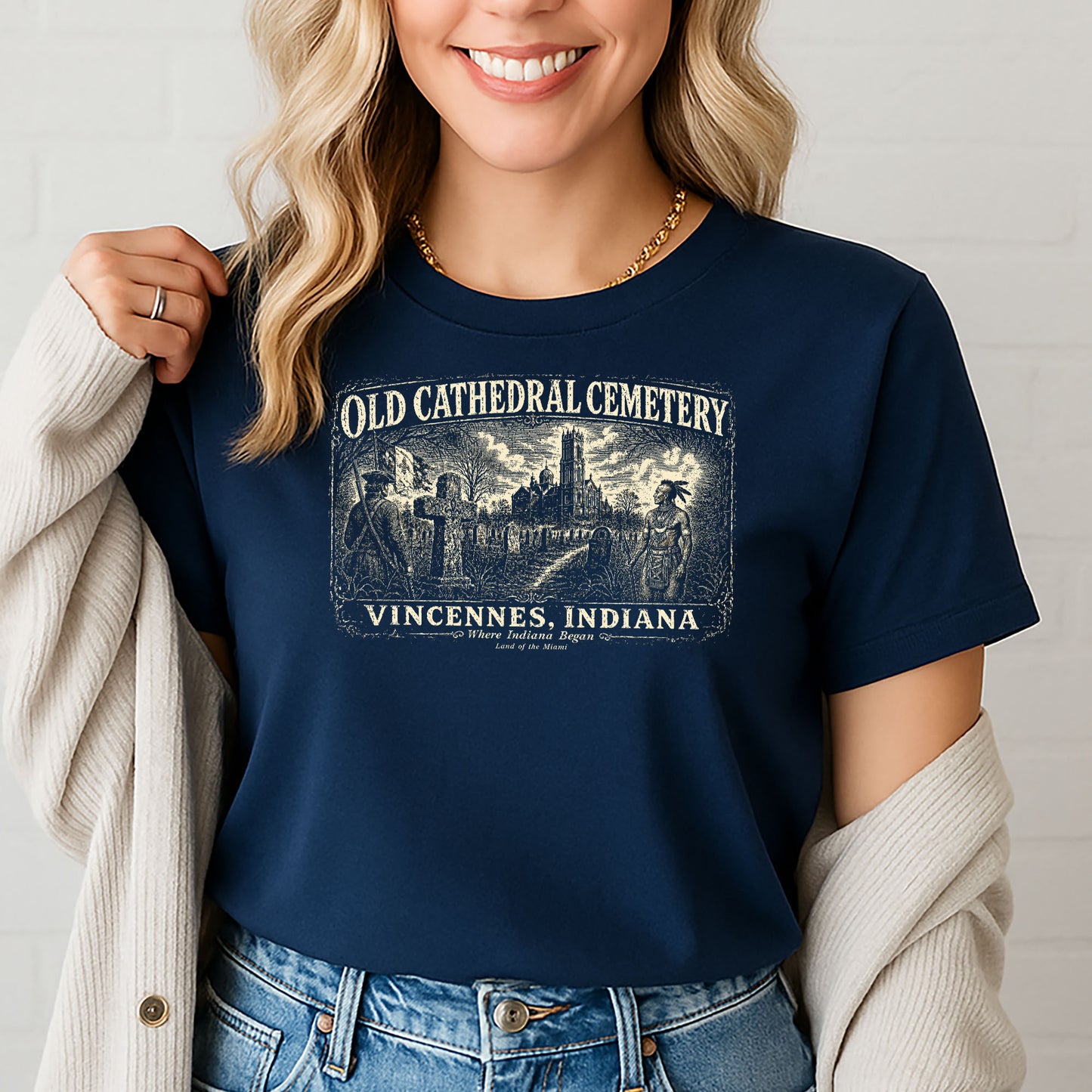 Old Cathedral Cemetery Shirt