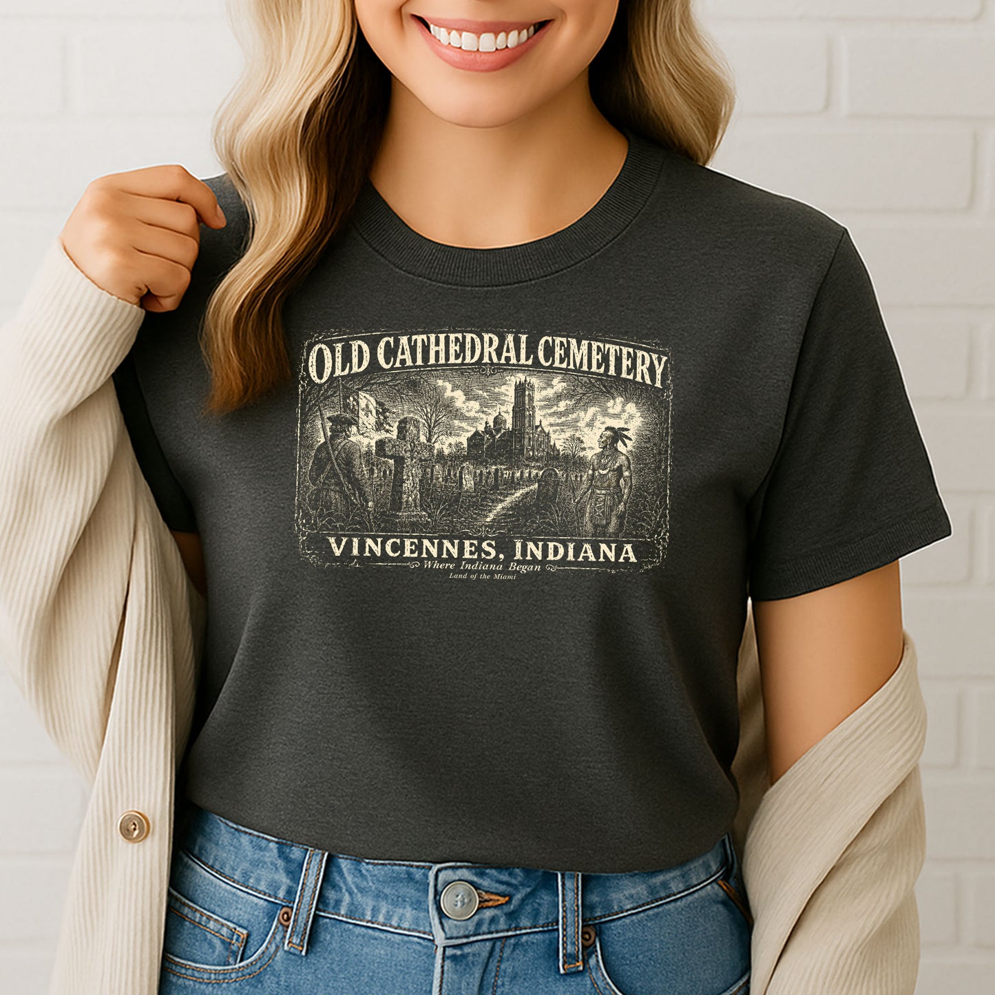 Old Cathedral Cemetery Shirt