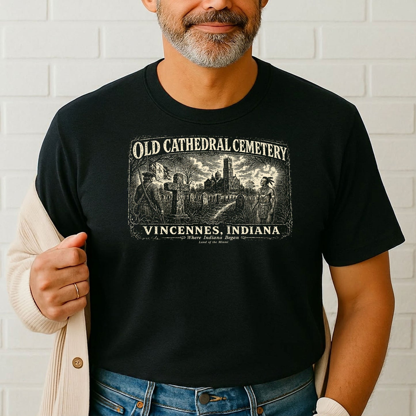 Old Cathedral Cemetery Shirt