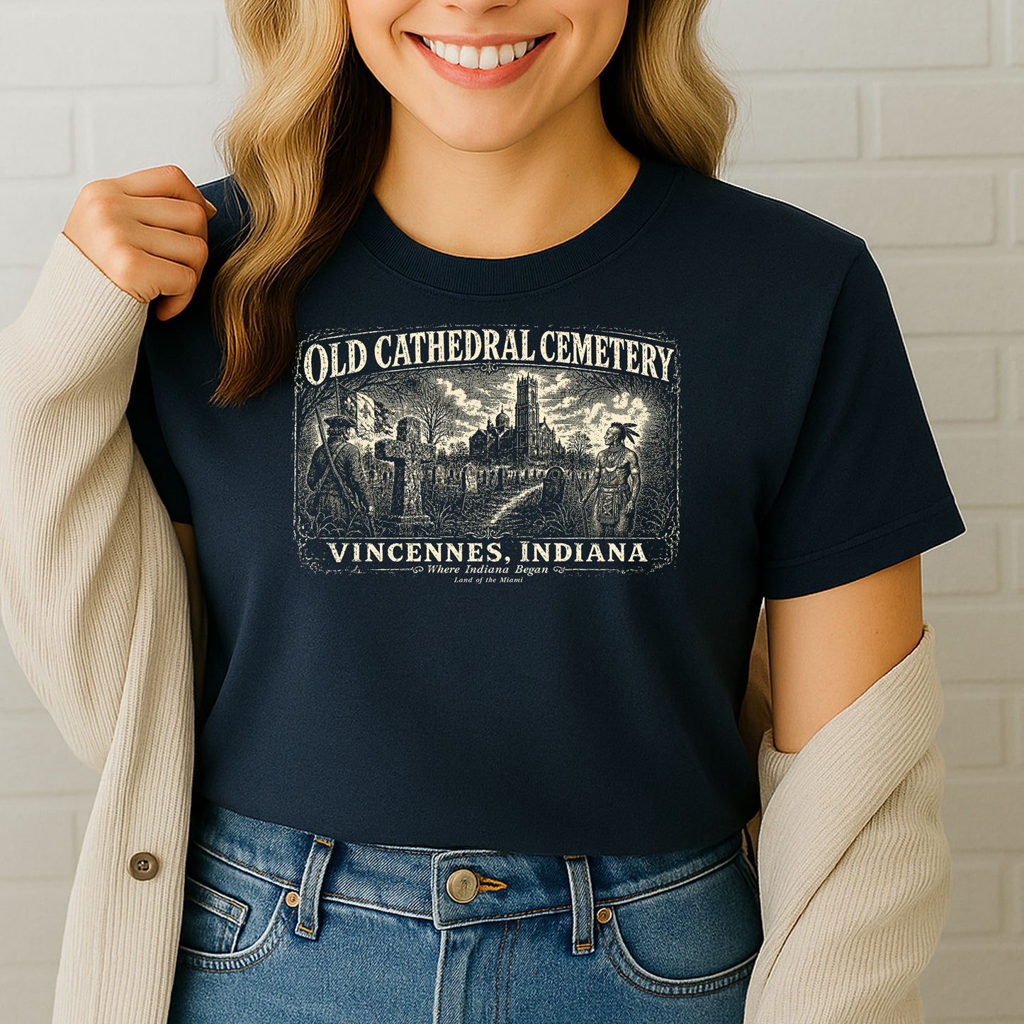 Old Cathedral Cemetery Shirt