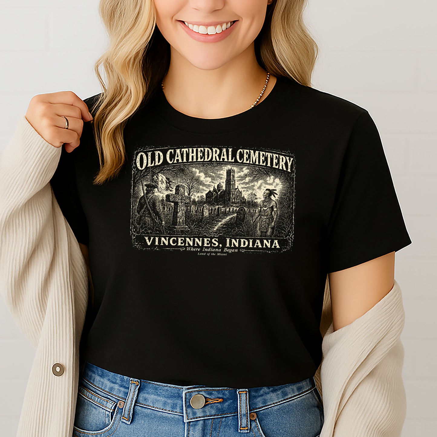 Old Cathedral Cemetery Shirt