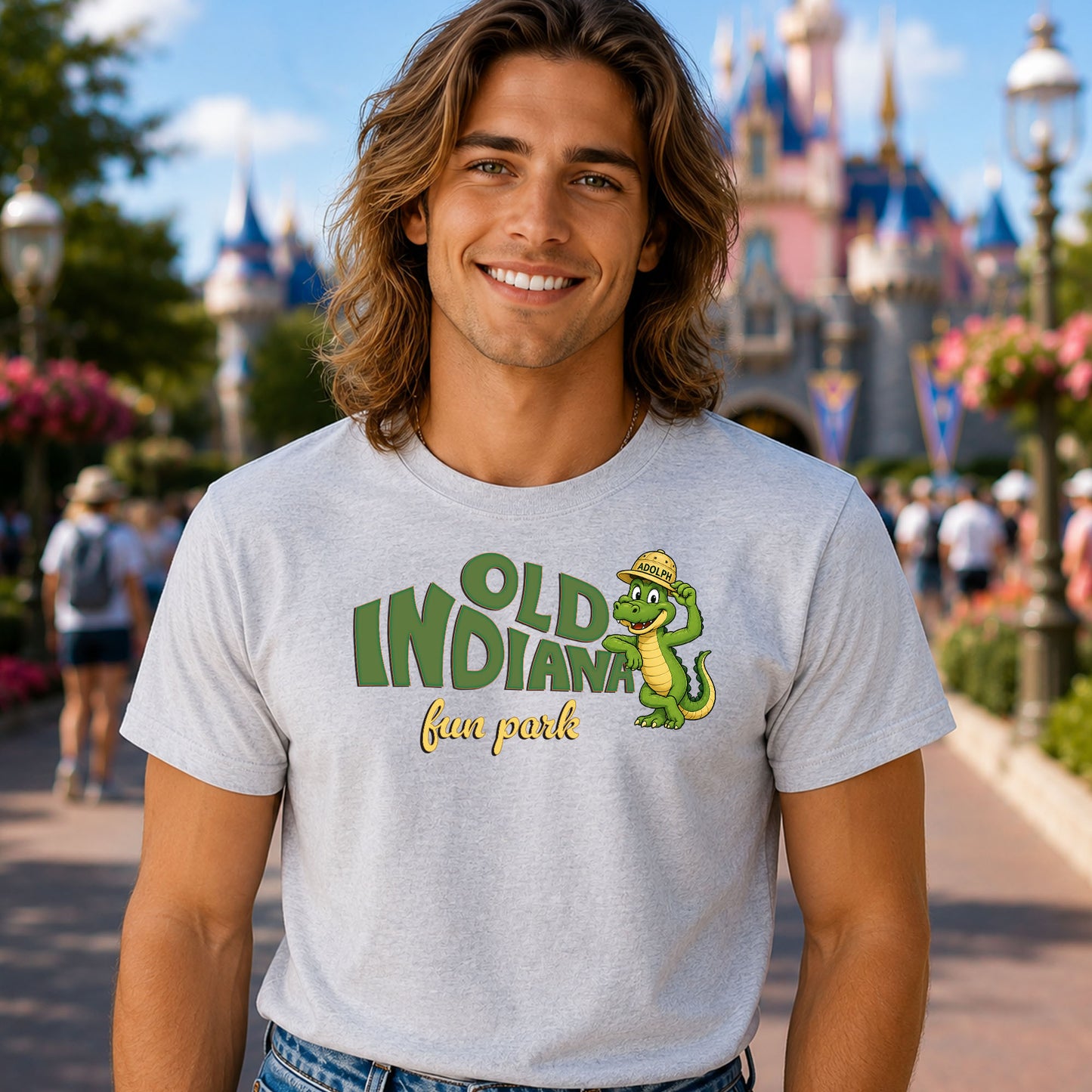Old Indiana Fun Park Retro Indiana Nostalgia T-Shirt