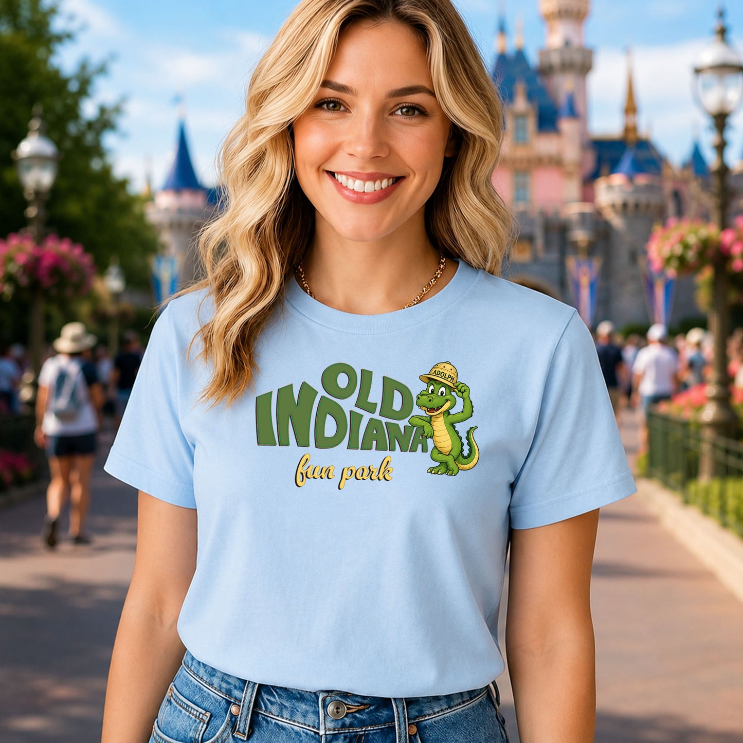 Old Indiana Fun Park Retro Indiana Nostalgia T-Shirt