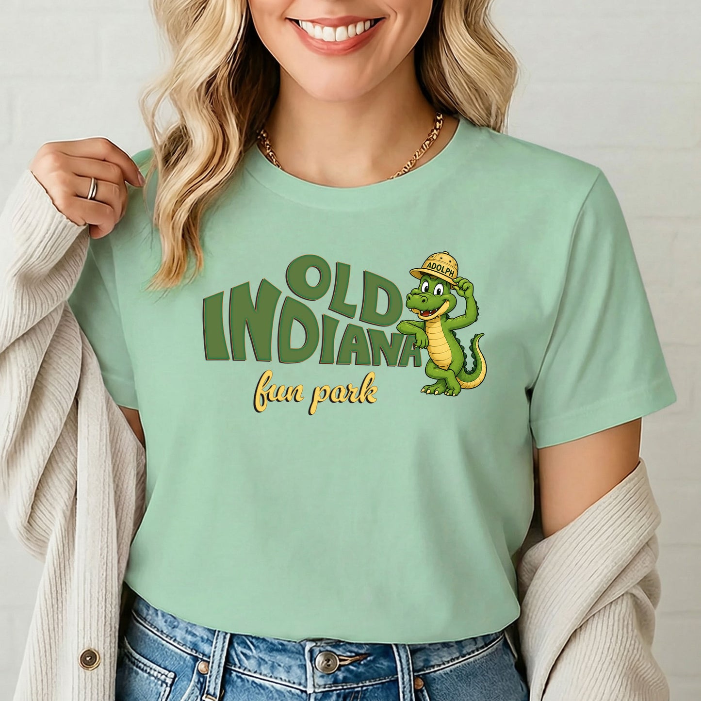 Old Indiana Fun Park Retro Indiana Nostalgia T-Shirt
