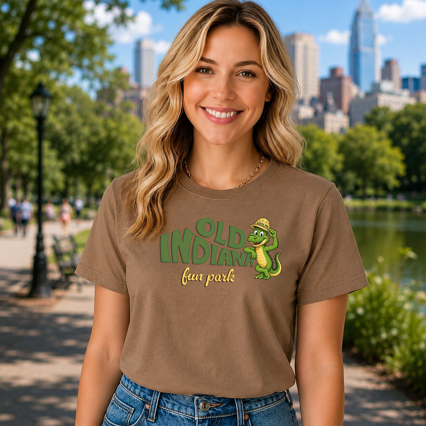 Old Indiana Fun Park Retro Indiana Nostalgia T-Shirt
