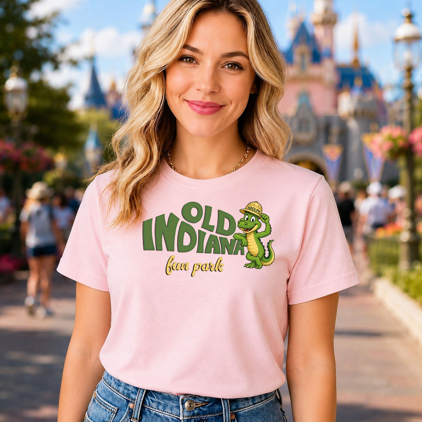Old Indiana Fun Park Retro Indiana Nostalgia T-Shirt