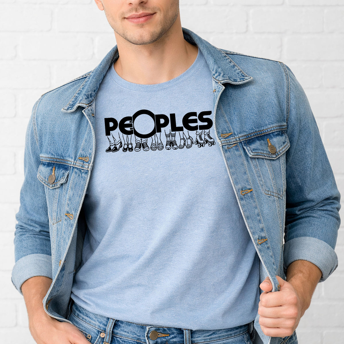 People’s Family Restaurant – Vintage Indianapolis Gildan 5000 T-Shirt