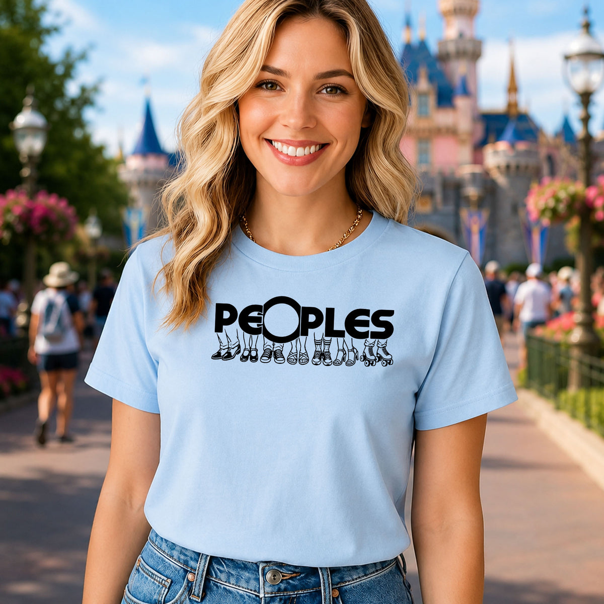 People’s Family Restaurant – Vintage Indianapolis Gildan 5000 T-Shirt