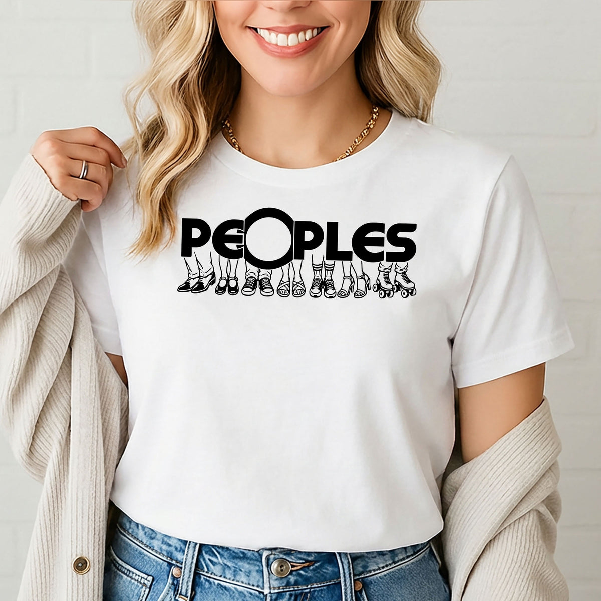 People’s Family Restaurant – Vintage Indianapolis Gildan 5000 T-Shirt
