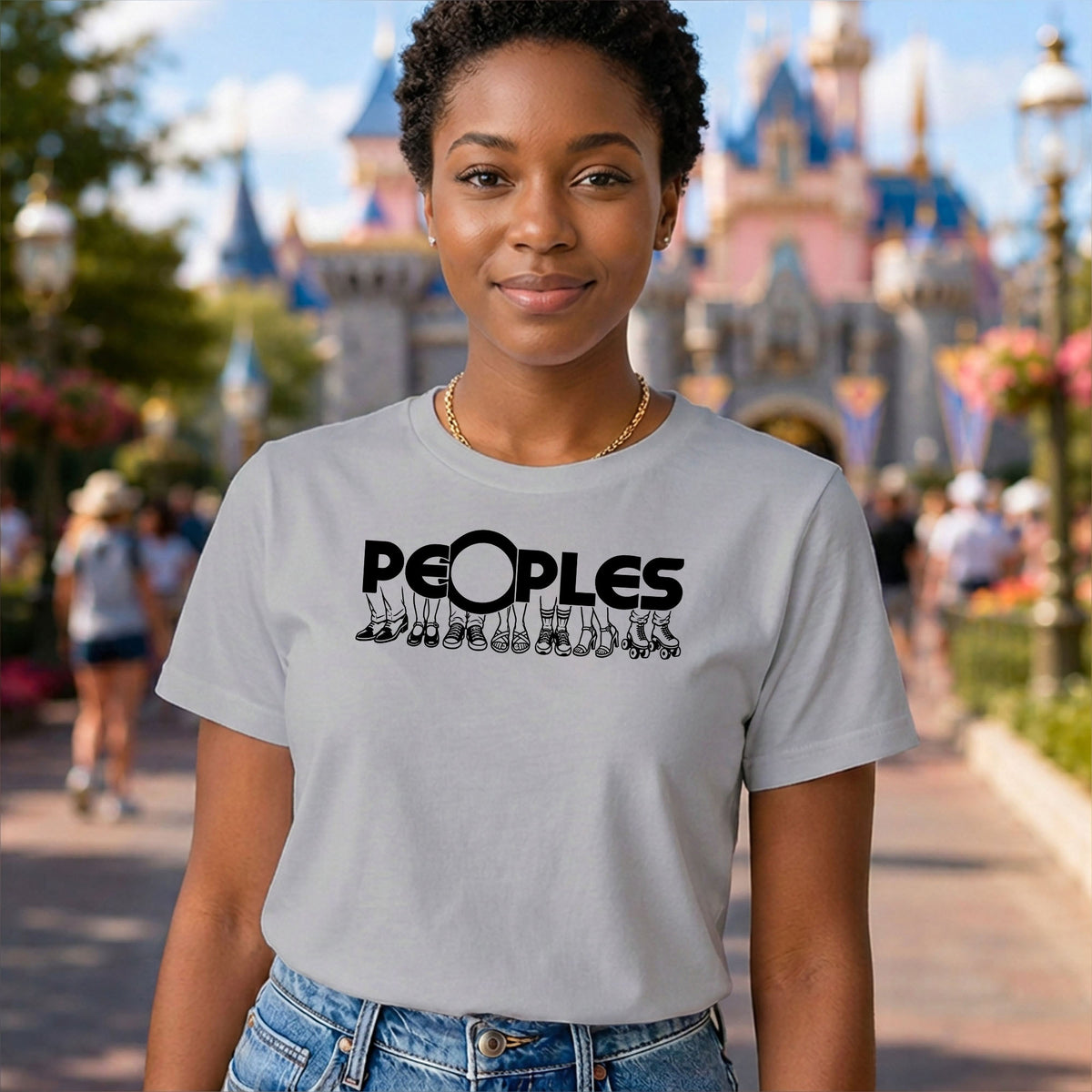 People’s Family Restaurant – Vintage Indianapolis Gildan 5000 T-Shirt