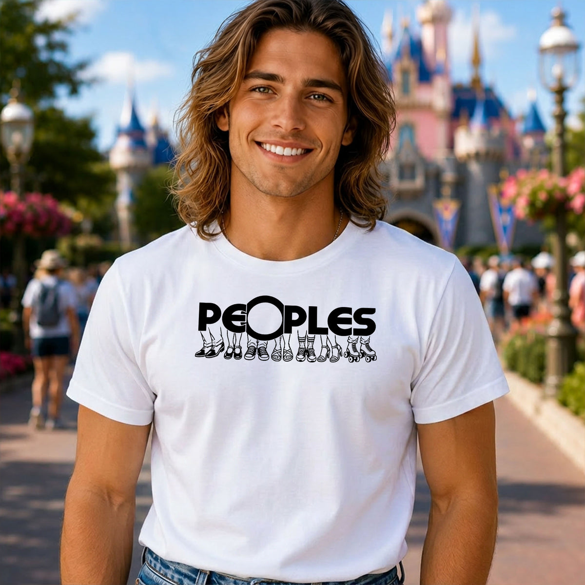People’s Family Restaurant – Vintage Indianapolis Gildan 5000 T-Shirt