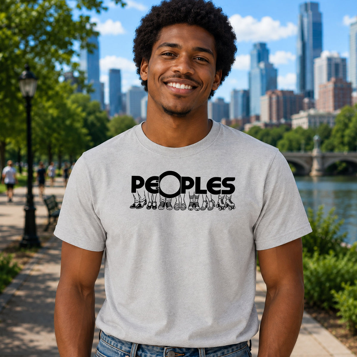 People’s Family Restaurant – Vintage Indianapolis Gildan 5000 T-Shirt